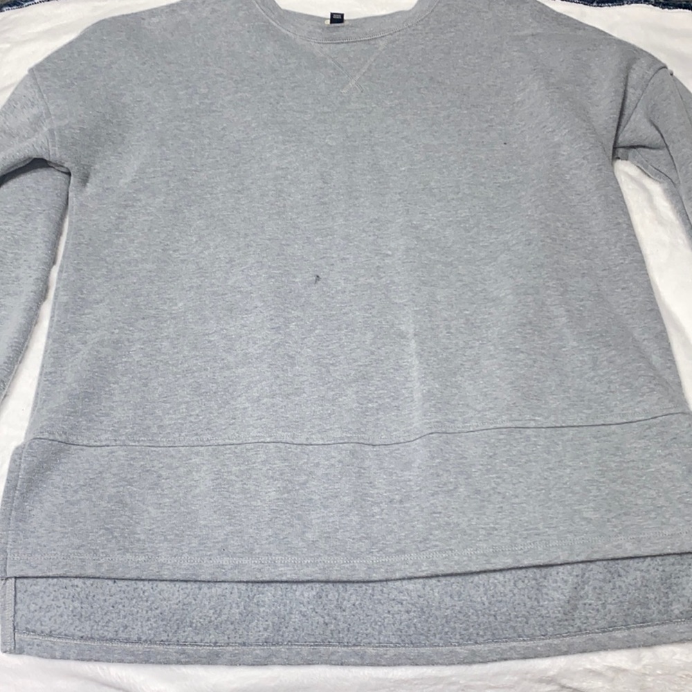 Gray sweater
